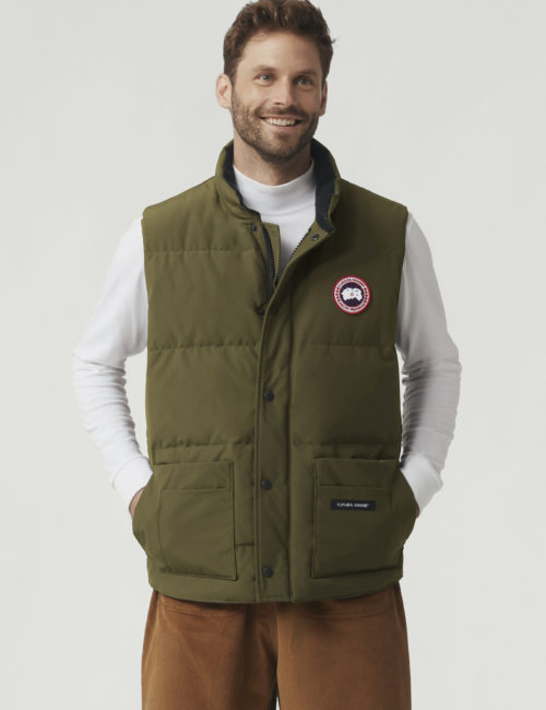 4154M CG Mens Freestyle Vest - Military Green (3) 4154M CG Mens Freestyle Vest - Military Green (3)