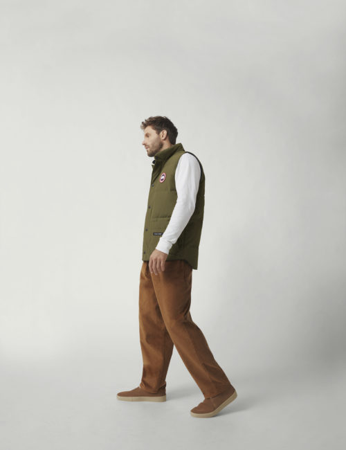 4154M CG Mens Freestyle Vest - Military Green (4) 4154M CG Mens Freestyle Vest - Military Green (4)