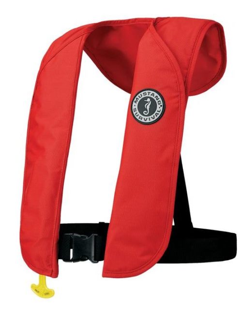 #MD4031 Mustang PFD Vest Manual - Red (1)