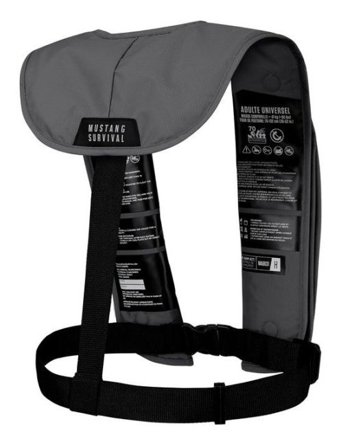 #MD4032 Mustang PFD Vest Automatic - Grey (3) #MD4032 Mustang PFD Vest Automatic - Grey (3)