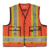 S313 Work King Surveyor Vest - Orange (1)