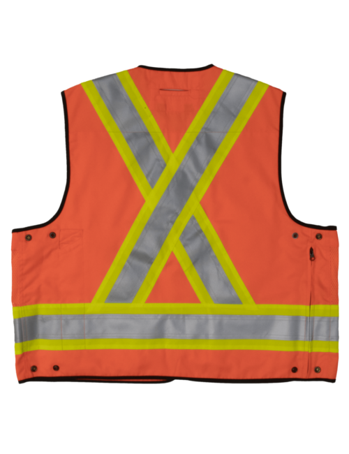 S313 Work King Surveyor Vest - Orange (2) S313 Work King Surveyor Vest - Orange (2)