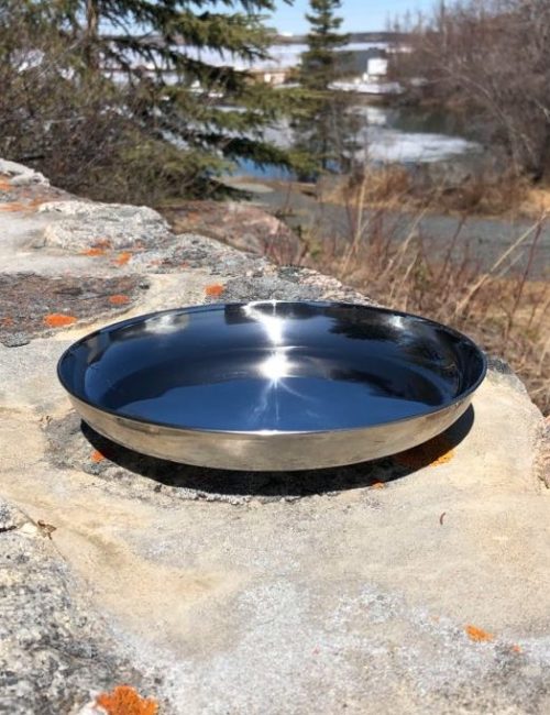 696 World Famous Stainless Steel Plate