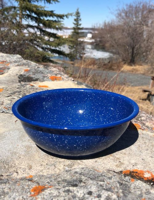 714 World Famous Enamel Bowl