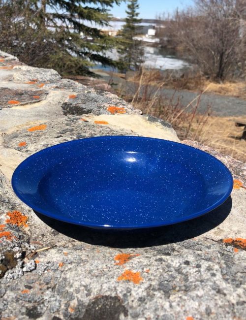 716 World Famous Enamel Soup Plate