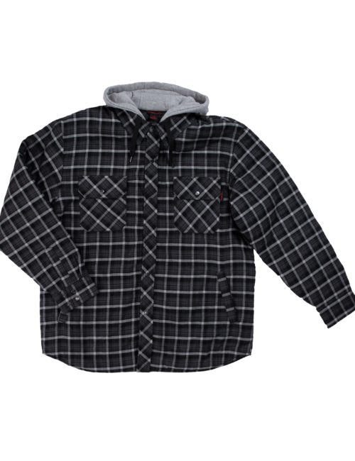 WS06 TD Quilt Fooler Jacket - Charcoal (1)