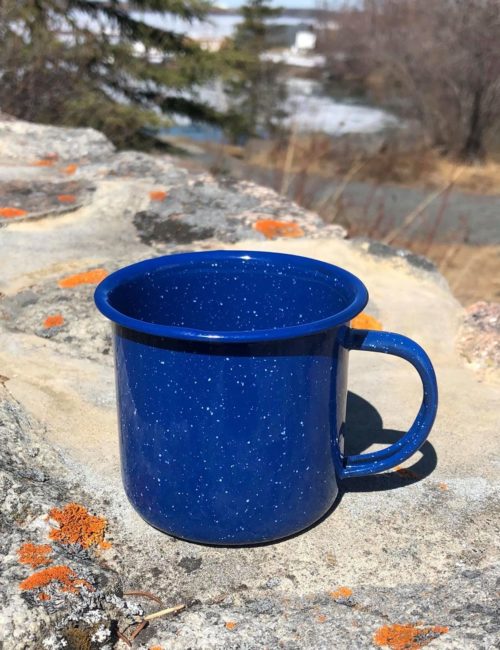 713 World Famous Enamel Mug 3in