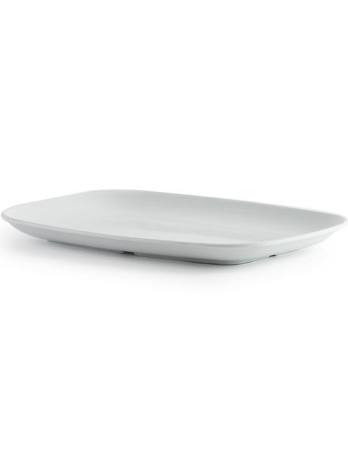 317 Mistral Melmac Platter 13 x 9 White