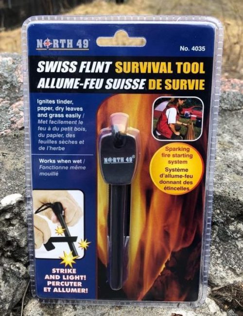 4035 North 49 Swiss Flint Survival Tool 4035 North 49 Swiss Flint Survival Tool