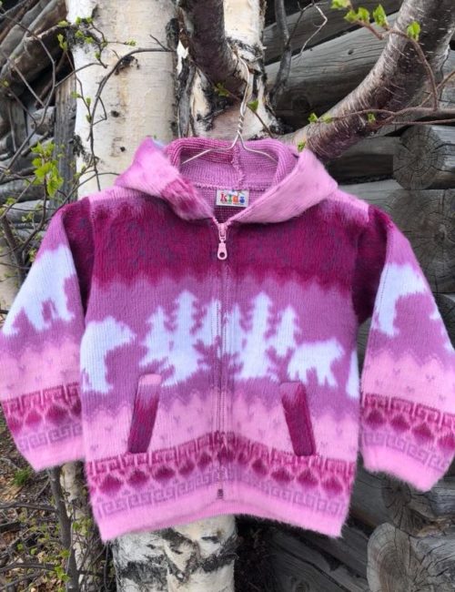 J14 Buffalo Imports Kids Hoody - Pink Bear J14 Buffalo Imports Kids Hoody - Pink Bear