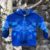 J25 Buffalo Imports Kids Hoody - Blue Geometric