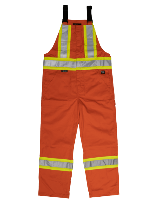 S769 Work King Unlined Safety Bib Orange (1) S769 Work King Unlined Safety Bib Orange (1)