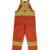 S769 Work King Unlined Safety Bib Orange (2)