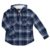 WS12 Tough Duck Women's Pile-Lined Flannel Jacket - Blue (1)