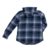 WS12 Tough Duck Women's Pile-Lined Flannel Jacket - Blue (2)
