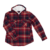 WS12 Tough Duck Women's Pile-Lined Flannel Jacket - Red (1)