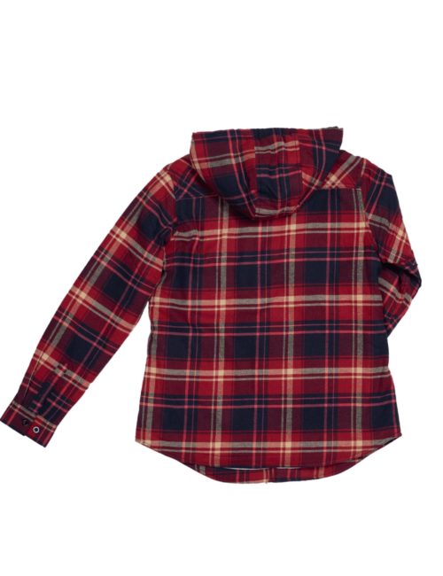 WS12 Tough Duck Women's Pile-Lined Flannel Jacket - Red (2) WS12 Tough Duck Women's Pile-Lined Flannel Jacket - Red (2)