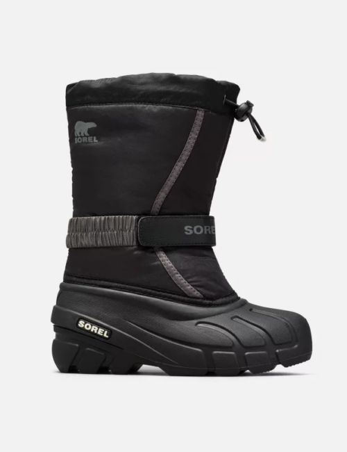 NY1965 Sorel Youth Flurry - Black City Grey NY1965 Sorel Youth Flurry - Black City Grey