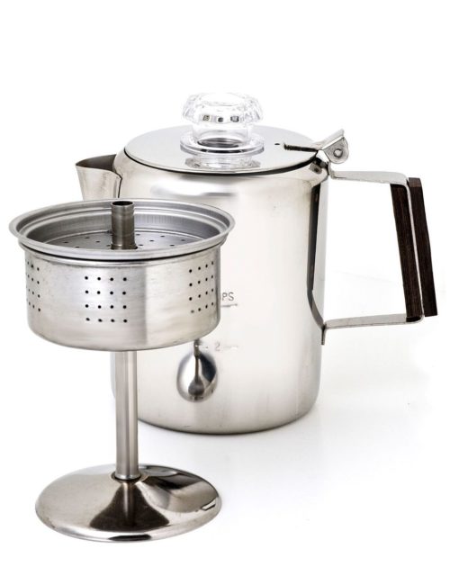 Chinook Timberline Stainless Steel Coffee Percolator (3) Chinook Timberline Stainless Steel Coffee Percolator (3)