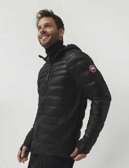 2712M Hybridge Lite Tech Down Hoody - Black (2) 2712M Hybridge Lite Tech Down Hoody - Black (2)