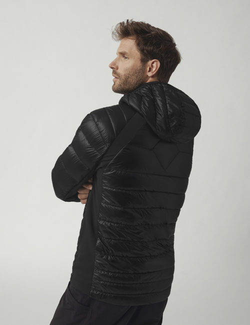 2712M Hybridge Lite Tech Down Hoody - Black (5) 2712M Hybridge Lite Tech Down Hoody - Black (5)