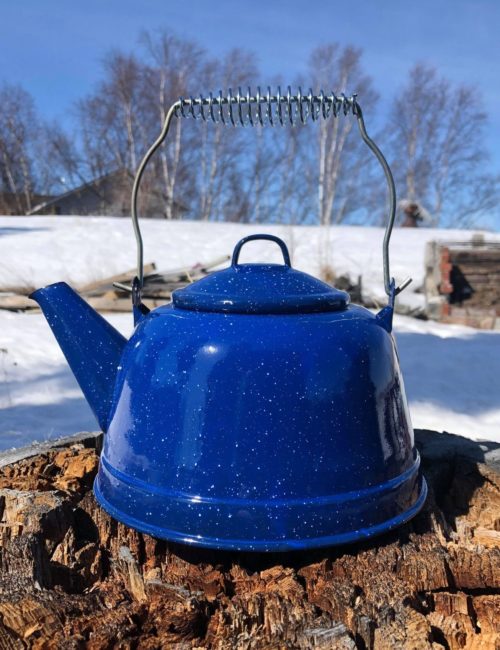 708 World Famous Enamel Kettle
