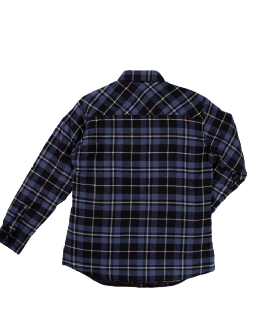 WS111 Tough Duck Women's Quilt Lined Flannel Shirt - Blue (2) WS111 Tough Duck Women's Quilt Lined Flannel Shirt - Blue (2)