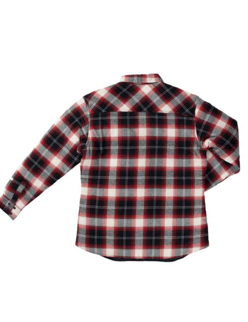 WS111 Tough Duck Women's Quilt Lined Flannel Shirt - Red (2) WS111 Tough Duck Women's Quilt Lined Flannel Shirt - Red (2)