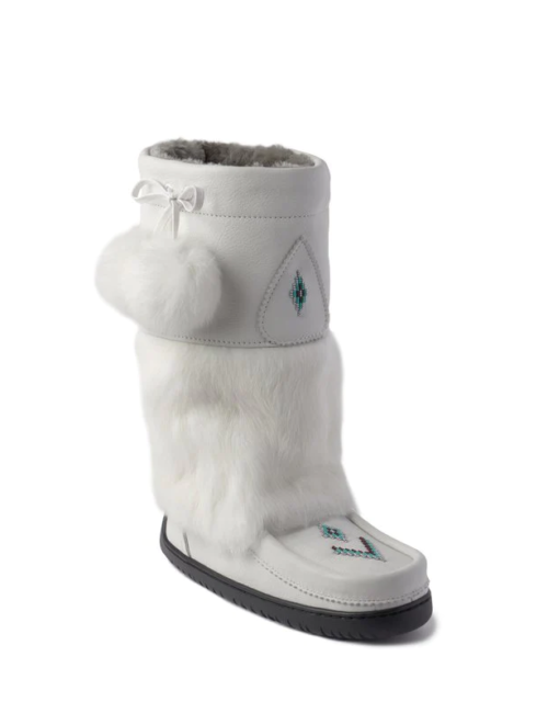 40129 Manitobah Spirit Mukluk - White (1)