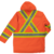 SJ39 Down Safety Parka, Orange (2)