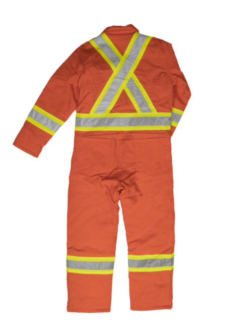 S787 Tough Duck Insulated Safety Coverall - Orange (2) S787 Tough Duck Insulated Safety Coverall - Orange (2)