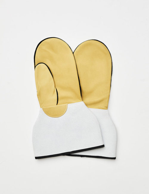 350k Raber Unlined Cowhide Gauntlet Mitt