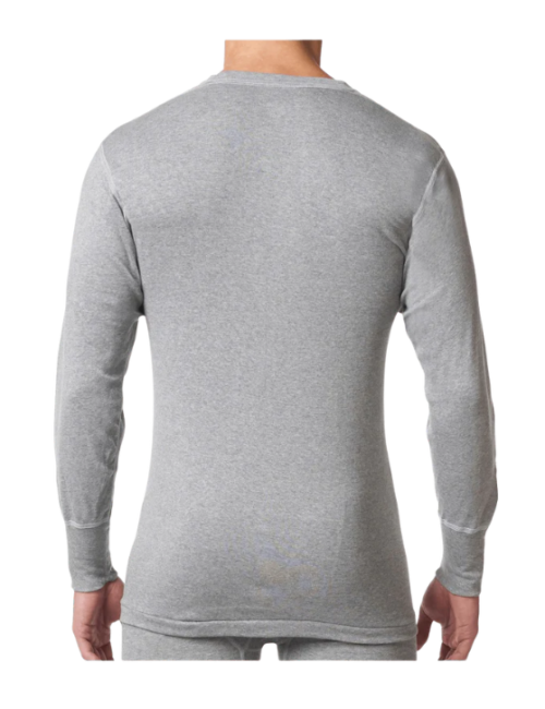 2513 Stanfields 100% Cotton Shirt - Grey (2) 2513 Stanfields 100% Cotton Shirt - Grey (2)