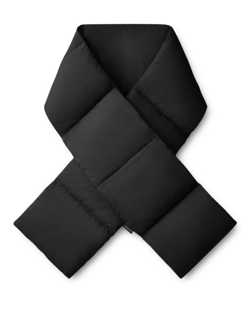 6899U CG Puffer Scarf - Black (1)